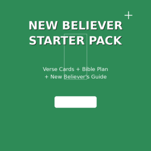 New Believer Starter Pack (3-Product Bundle) - Christian Faith Web digital product