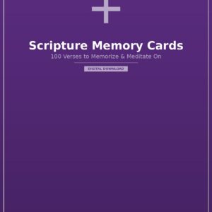 Scripture Memory Cards