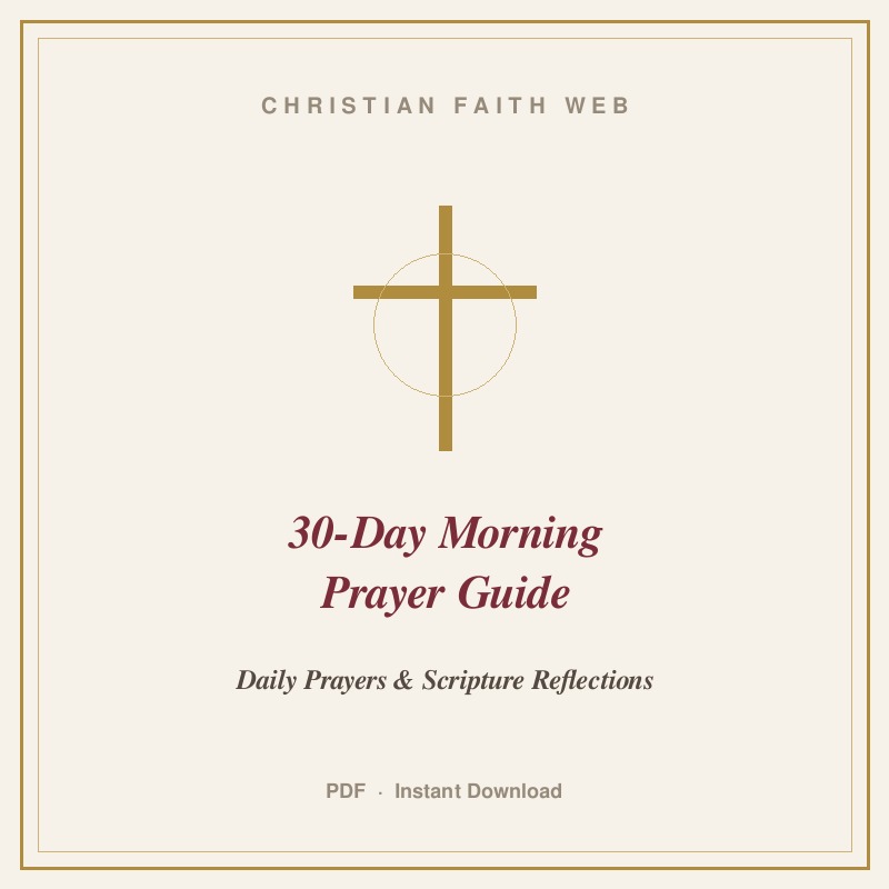 30-Day Morning Prayer Guide PDF