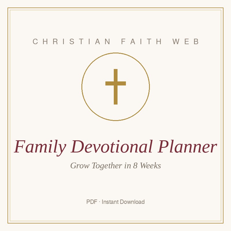 Christian Family Devotional Planner PDF
